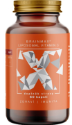 BrainMax Liposomal Vitamin C Lipozomální Vitamín C 500 mg 60 rostlinných kapslí