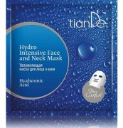 TianDe Intenzivní hydratační maska na obličej a krk Hyaluronová kyselina 35 g