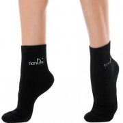 TianDe Bavlněné ponožky s bodovou turmalínovou vrstvou 1 ks