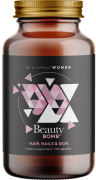 BrainMax Women Beauty Bomb, vlasy, nehty, pleť, 90 rostlinných kapslí