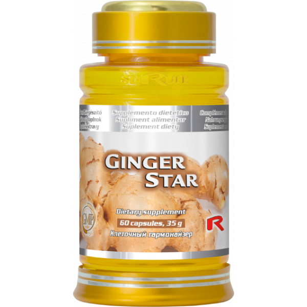 Ginger star podpora trávení, správný metabolismus sacharidů