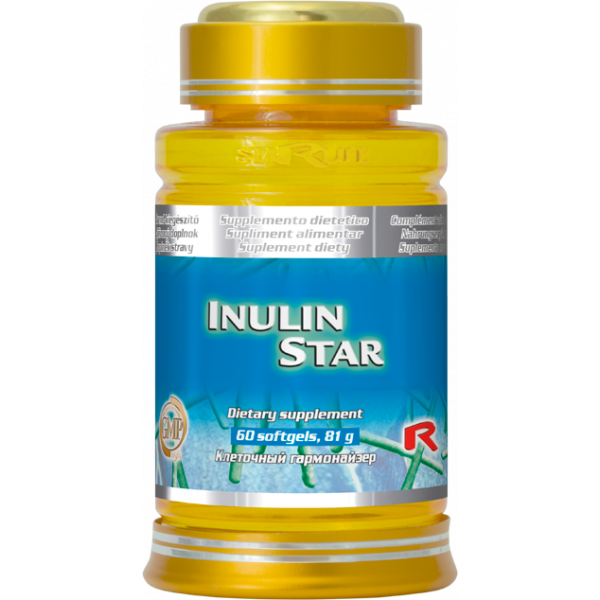 Inulin je prebiotikum podporující střevní mikroflóru,  hubnutí, zdravé trávení, nadýmání