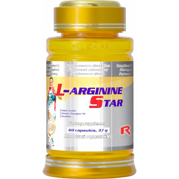 Aminokyselina arginine pro zlepšení sportovního výkonu, zvýšené námaze a růst tkání