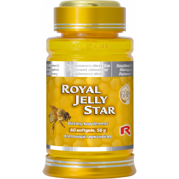Royal jelly star - mateří kašička podporuje hormonální aktivitu v období menopauzy