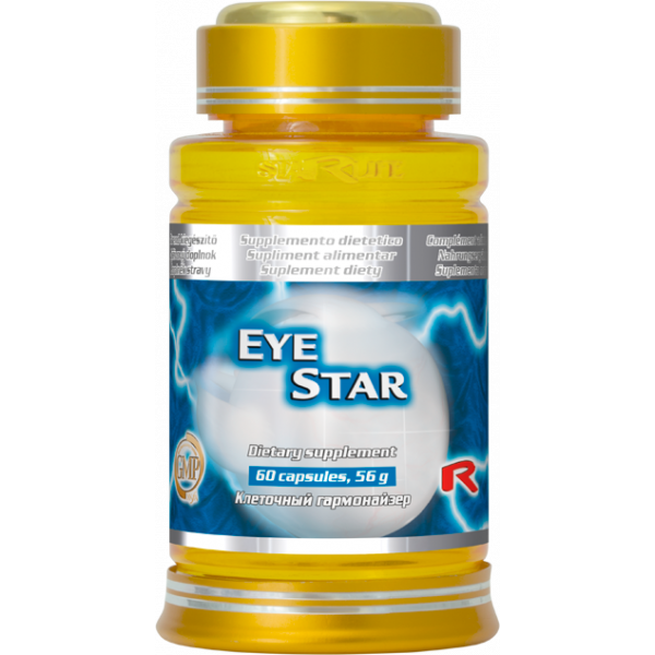 Speciální výživa pro oči s vitamínem A, světlíkem, borůvkou a  zinkem