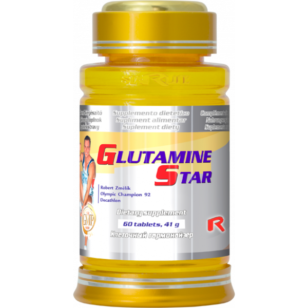 Glutamin to je výživa svalů,  pro sportovce a osoby zvýšeným fyzickým a duševním zatížením