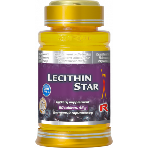 Lecithin star, Vitamín C, flavonoidy, mozek, nervy, zlepšení paměti